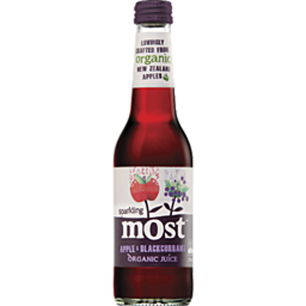 Most Organic Juice Sparkling Apple & Blackcurrant 275ml Prices - FoodMe