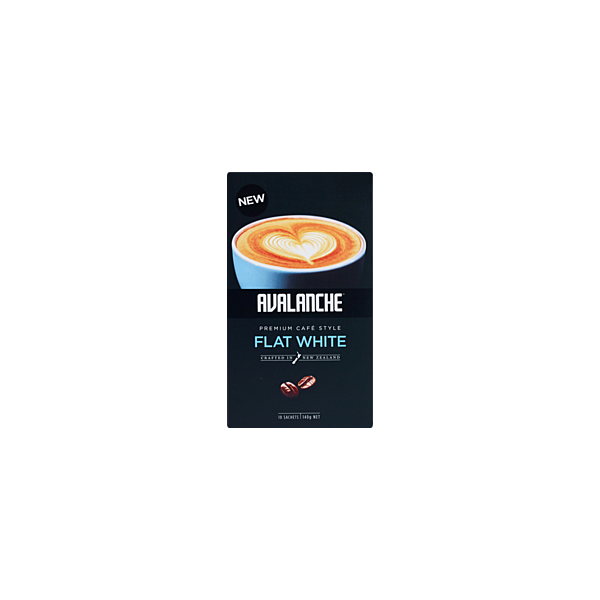Avalanche Coffee Sachet Flat White 10 Pack Prices FoodMe