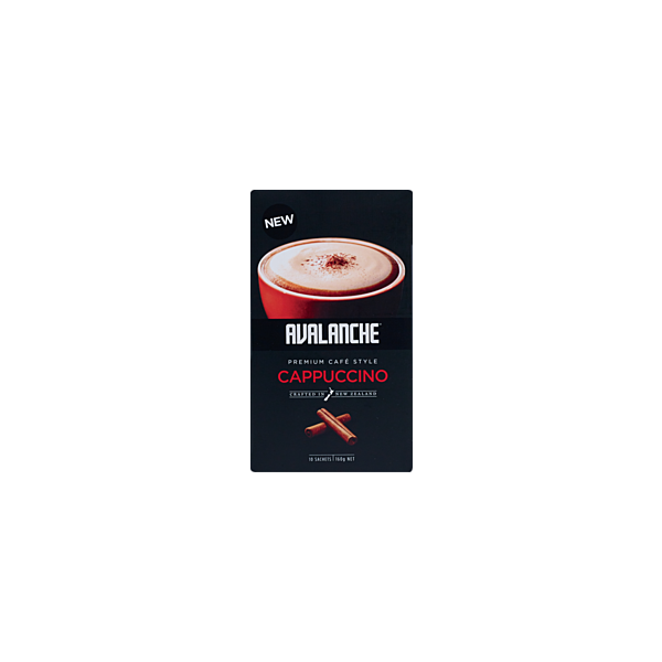 Avalanche Coffee Sachet Cappucino 10 Pack Prices FoodMe
