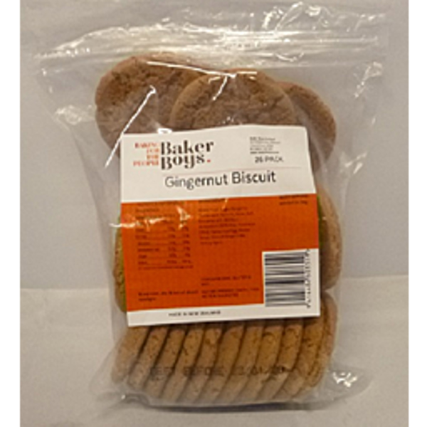 Baker Boys Gingernut Biscuits 26pk