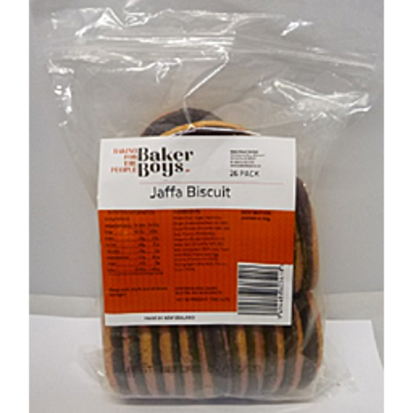 Baker Boys Biscuits Jaffa 26PK