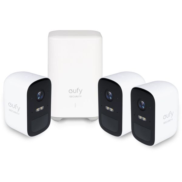 Eufy 2C WireFree HD Security Cam with Home Base 2 Kit (3 cameras) NZ