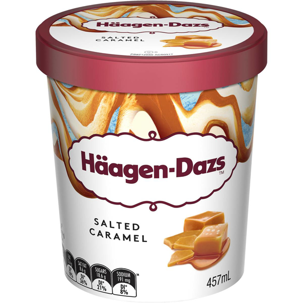 Haagen-Dazs Salted Caramel Ice Cream 457ml