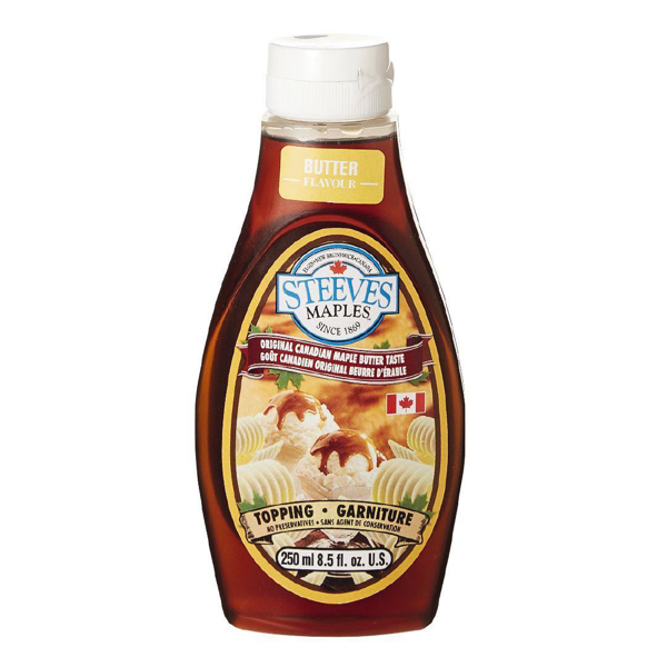 Steeves Butter Maple Topping 250ml