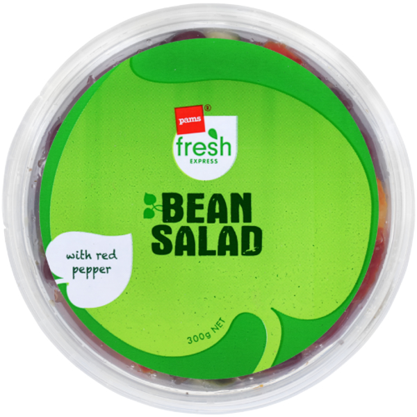Pams Fresh Express Bean Salad With Red Pepper 1ea