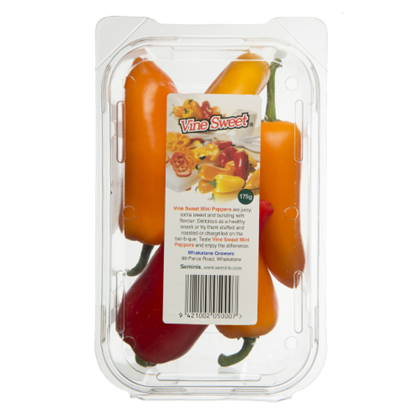 Produce Mini Peppers 175g