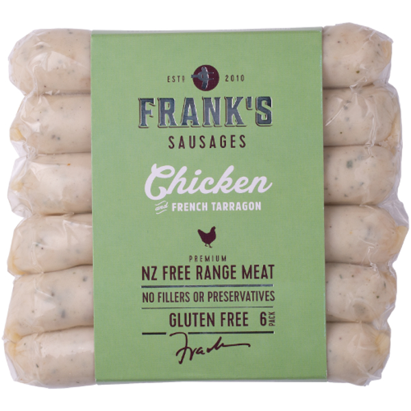 Frank's Sausages Chicken & French Tarragon Sausages 300g