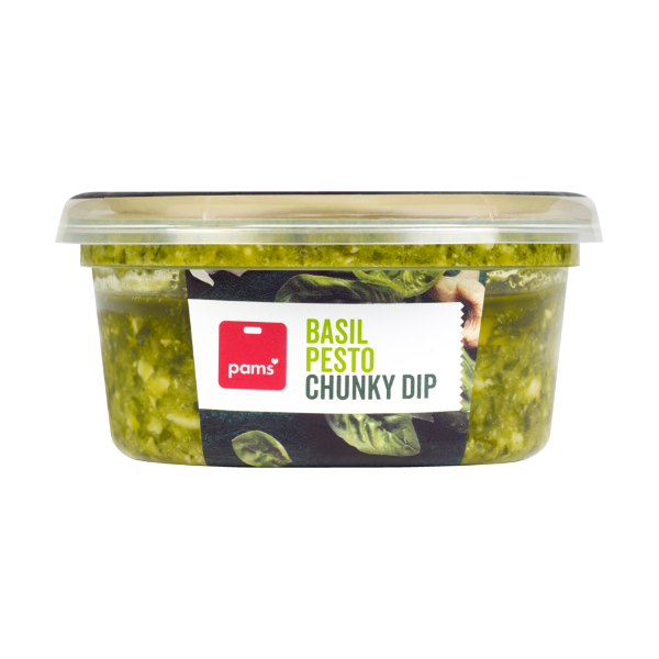 Pams Basil Pesto Chunky Dip 135g Prices FoodMe