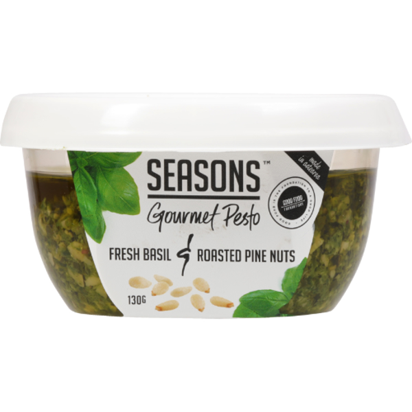 Seasons Fresh Basil & Roasted Pine Nuts Pesto 130g