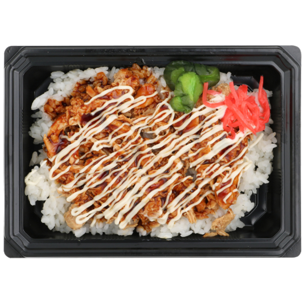 Service Deli Chicken On Rice With Teriyaki Sauce & Mayo 1ea
