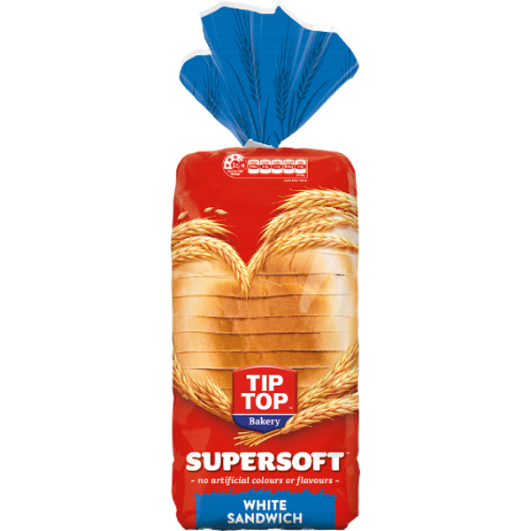 Tip Top Supersoft White Sandwich Bread 700g