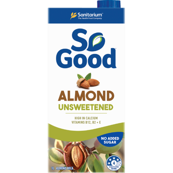 Sanitarium So Good Unsweetened Almond Milk 1l