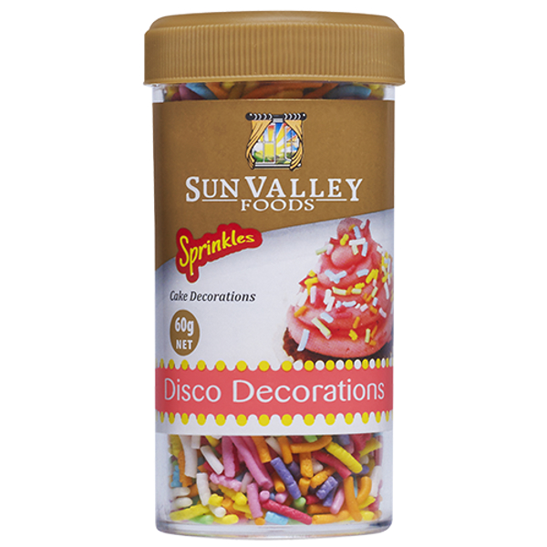 Sun Valley Foods Disco Decorations 60g