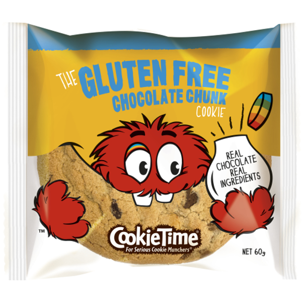 Cookie Time Gluten Free Chocolate Chunk Cookies 60g