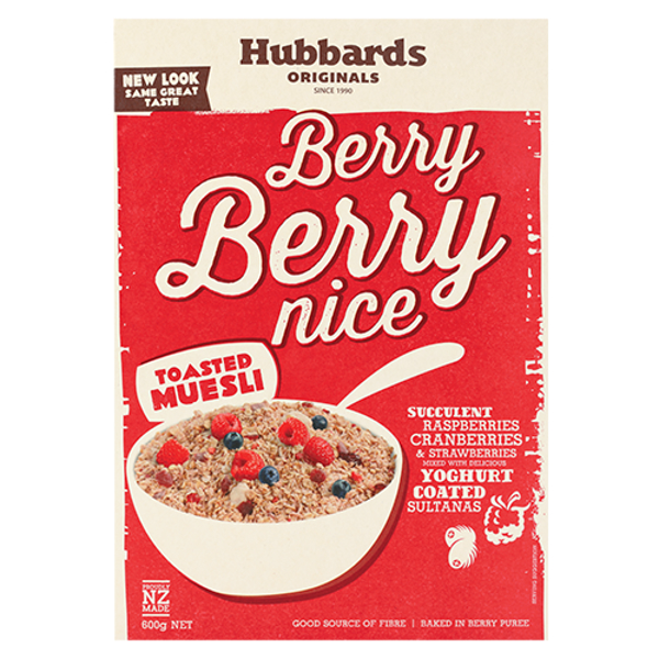Hubbards Berry Berry Nice Muesli 600g