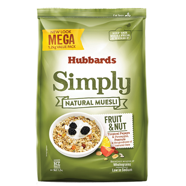 Hubbards Simply Fruit & Nut Muesli 1.2kg
