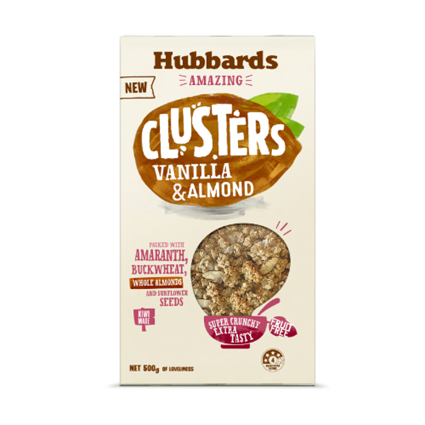 Hubbards Vanilla & Almond Clusters 500g