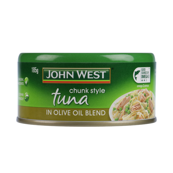 John West Tuna Chunks In Olive Oil Blend 185g Prices FoodMe