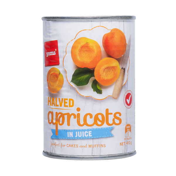 Pams Apricot Halves In Juice 410g Prices FoodMe