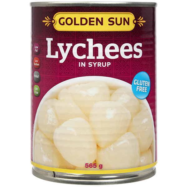 Golden Sun Whole Lycheese In Syrup 565g