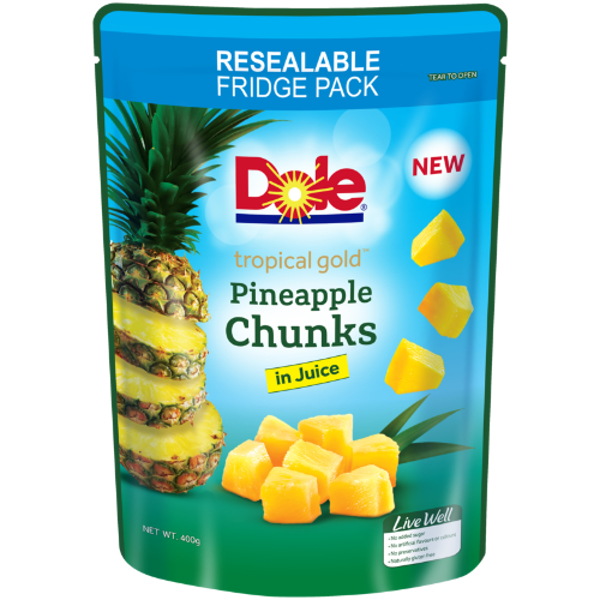 Dole Pineapple Chunks In Juice 400g