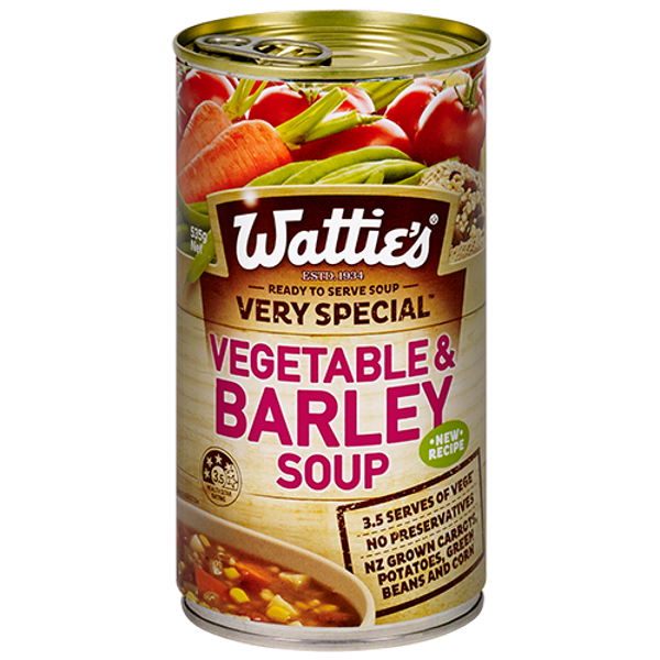 Wattie's Very Special Vegetable & Barley Soup 535g