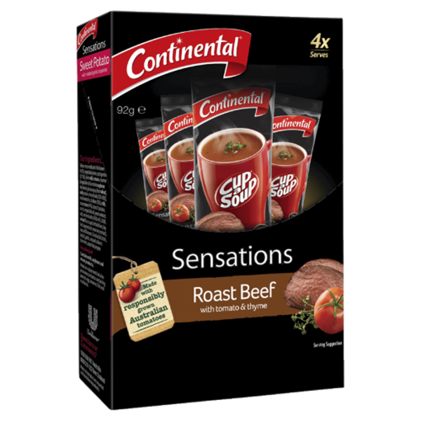 Continental Roast Beef With Tomato & Thyme Cup a Soup Sensations 92g