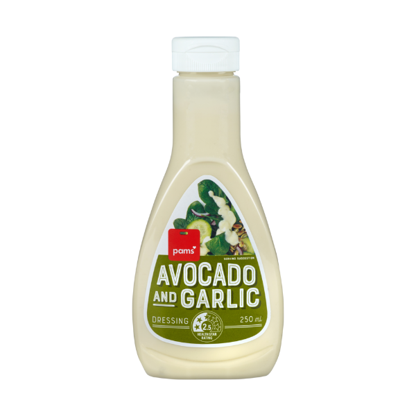 Pams Avocado & Garlic Dressing 250ml Prices FoodMe