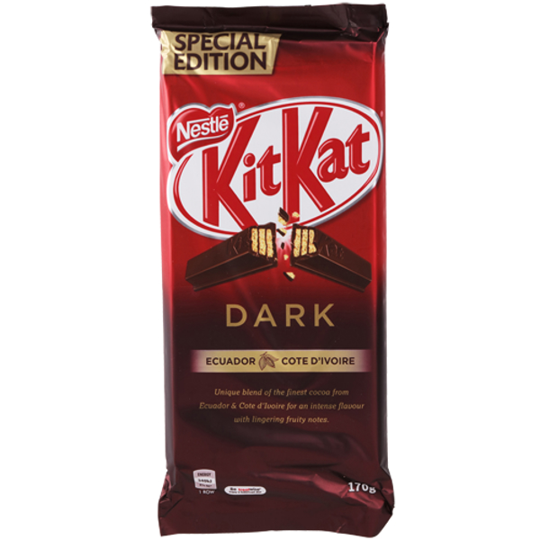 Nestle Kit Kat Dark Chocolate Block 170g