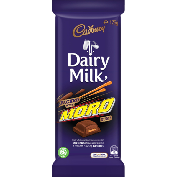 Cadbury Dairy Milk Packed With Moro Chocolate Block 175g