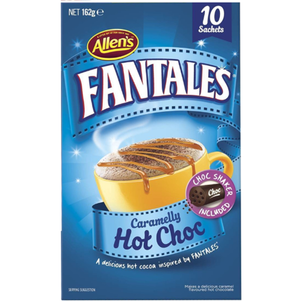 Allen's Fantales Caramelly Hot Chocolate 10ea