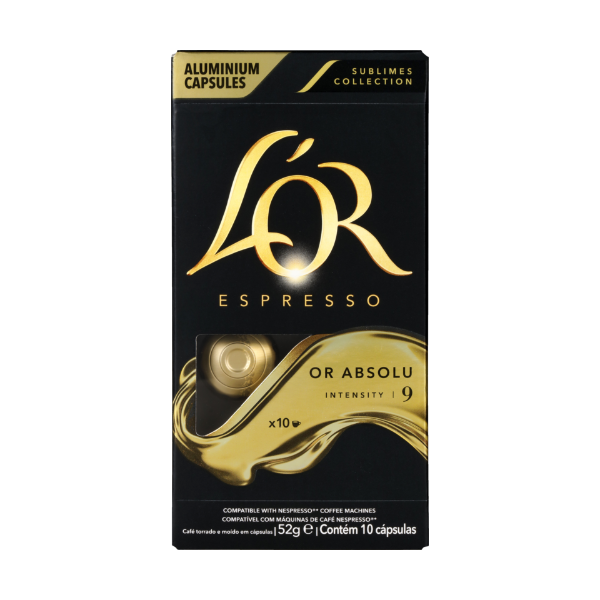 L'Or Espresso Oro Sublime Intensity 9 Coffee Capsules 10ea