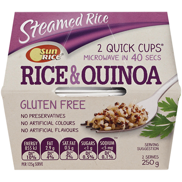 SunRice Quick Cups Brown Rice, Microwave Rice