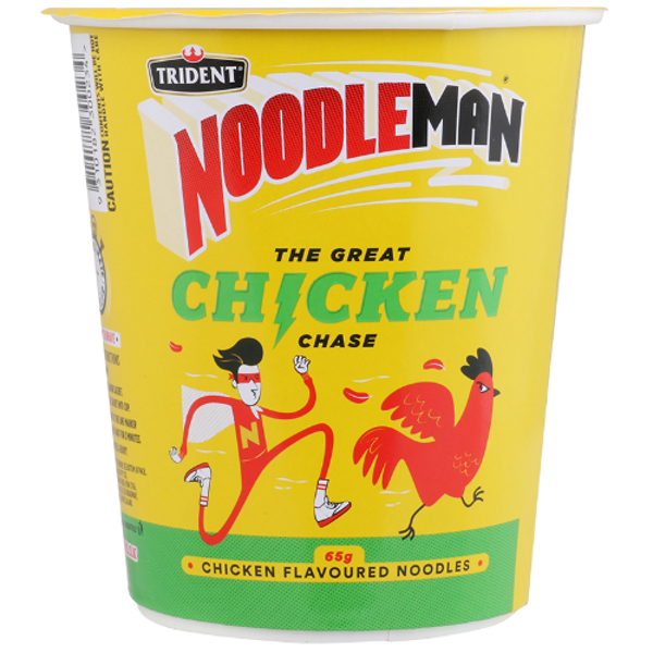 Trident Noodle Man Chicken Instant Noodle Cup 65g Prices - Foodme