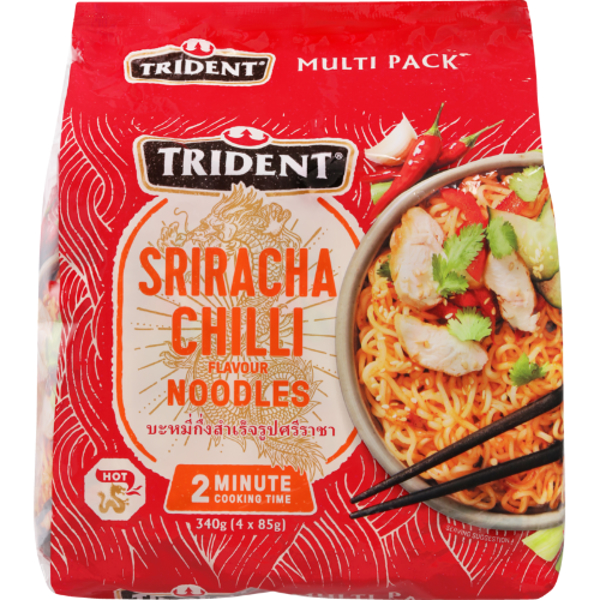 Trident Sriracha Chilli Noodles 340g Prices - FoodMe