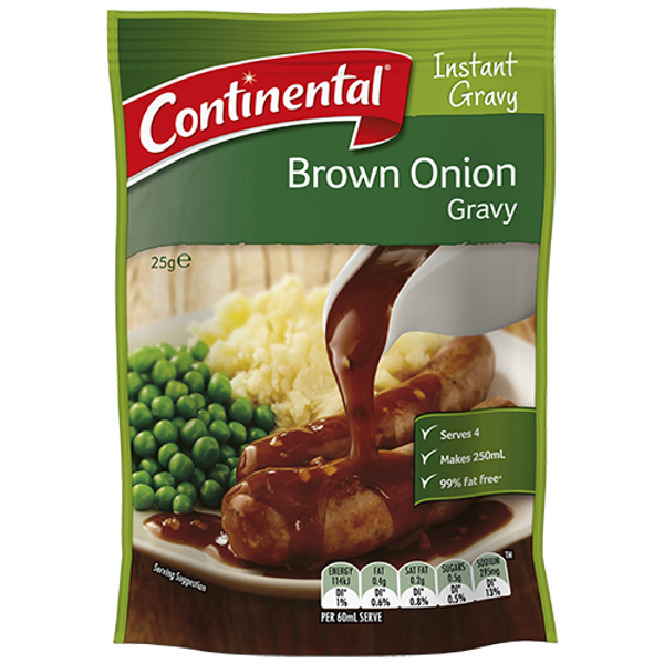 Continental Brown Onion Gravy Mix 25g