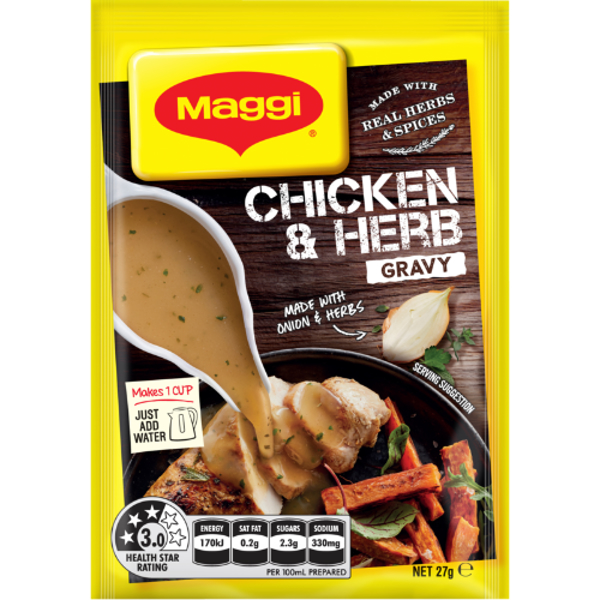 Maggi Chicken & Herb Gravy Mix 27g
