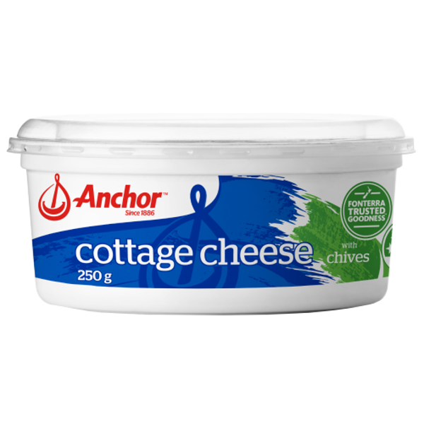 Anchor Cottage Cheese With Chives 250g