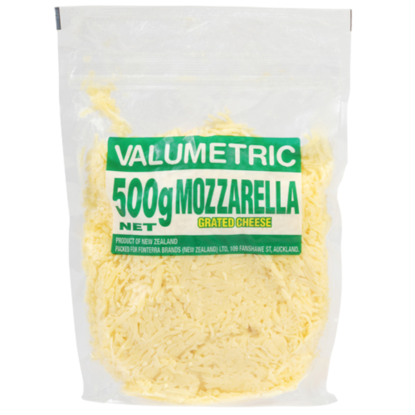 Valumetric Mozzarella Grated Cheese 500g