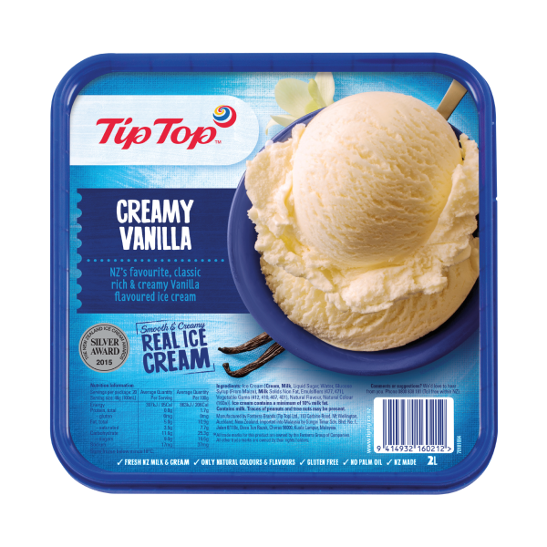 Tip Top Vanilla Ice Cream 2l Prices FoodMe