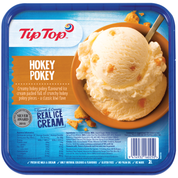 Tip Top Hokey Pokey Ice Cream 2l