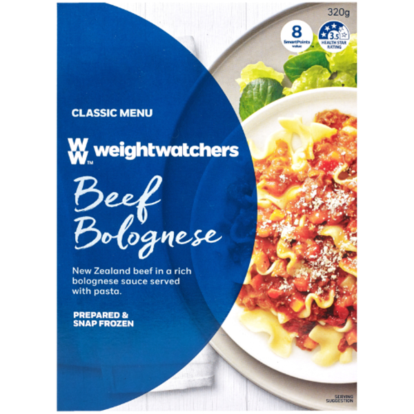 Weight Watchers Classic Menu Beef Bolognese 320g