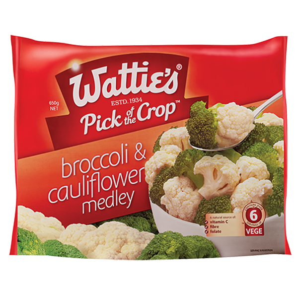 Wattie's Pick Of The Crop Broccoli & Cauliflower Medley 650g