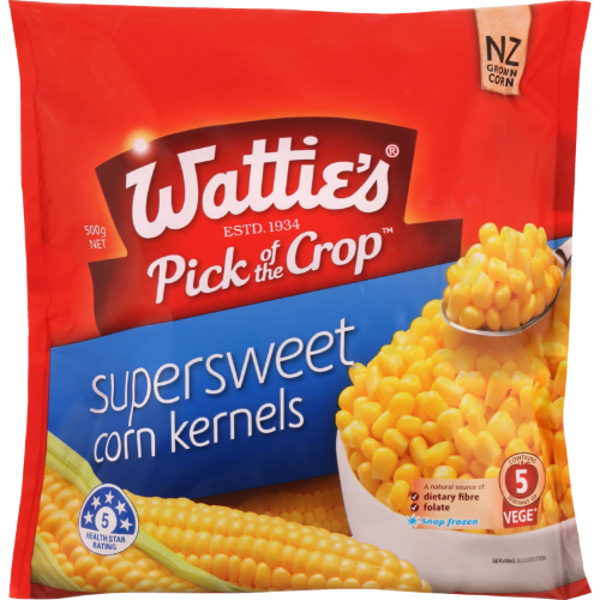 Wattie's Pick Of The Crop Supersweet Corn Kernals 500g