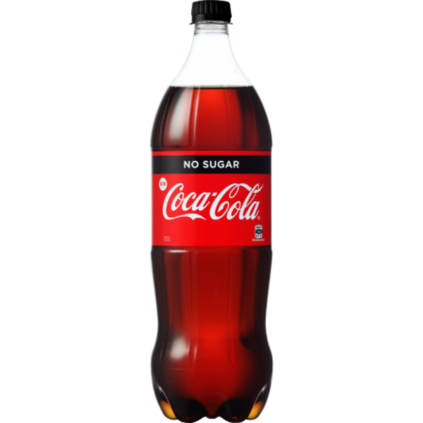 Coca-Cola No Sugar Soft Drink 1.5l
