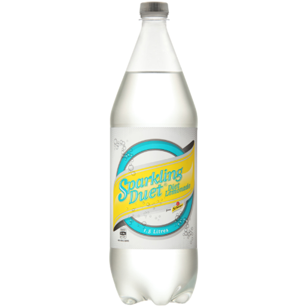 Schweppes Sparkling Diet Lemonade 1.5l