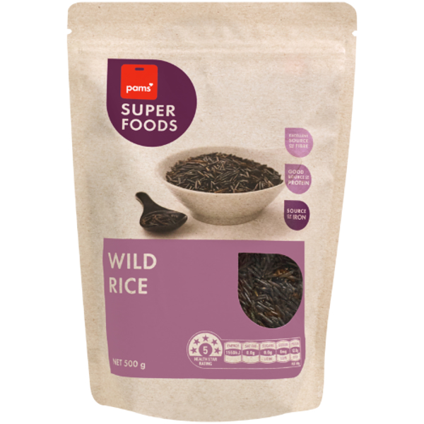 Pams Superfoods Wild Rice 500g