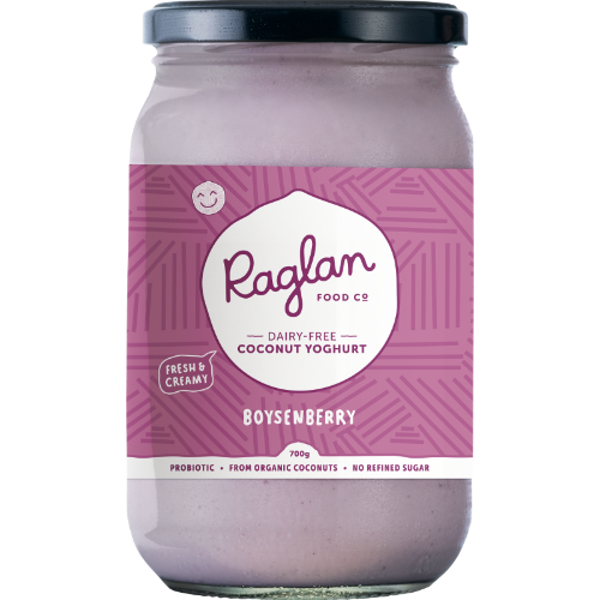 Raglan Coconut Yoghurt Boysenberry Probiotic Dairy-Free 700g
