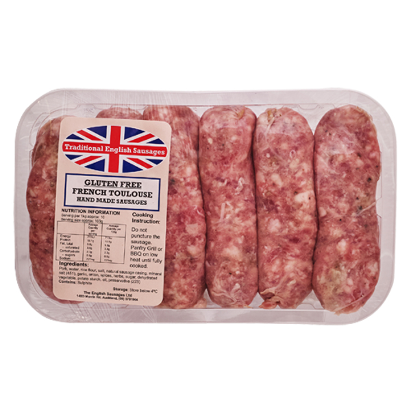 Butchery French Toulouse English Sausages Prices - FoodMe