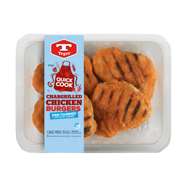 Tegel Chargrill Burgers Fresh Chicken 375g Prices FoodMe